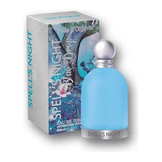 SPELL'S NIGHT BLUE DROP (HALLOWEEN BLUE DROP - J DEL POZO ) (80 ML - CAJA) Y VES DORGEVAL