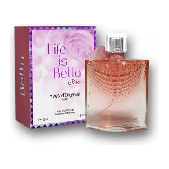 [42179] BELLA ROSE EDP LA VIE EST BELLE EN ROSE -LANCOME (100 ML - CAJA) Y VES DORGEVAL