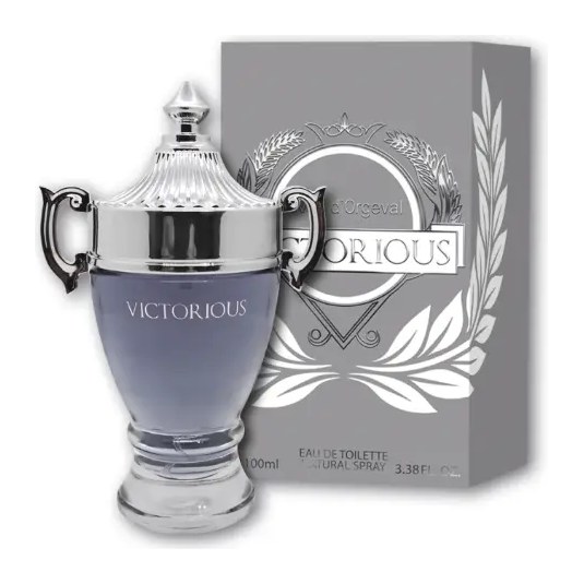 VICTORIOUS  (INVICTUS - PACO RABANNE) (100 ML - CAJA) Y VES DORGEVAL
