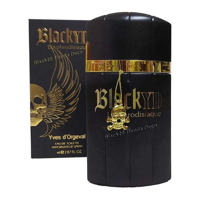 BLACK YD APHRODISIAQUE (PACO RABANNE) 85 ML (85ML - ESTUCHE) Y VES DORGEVAL