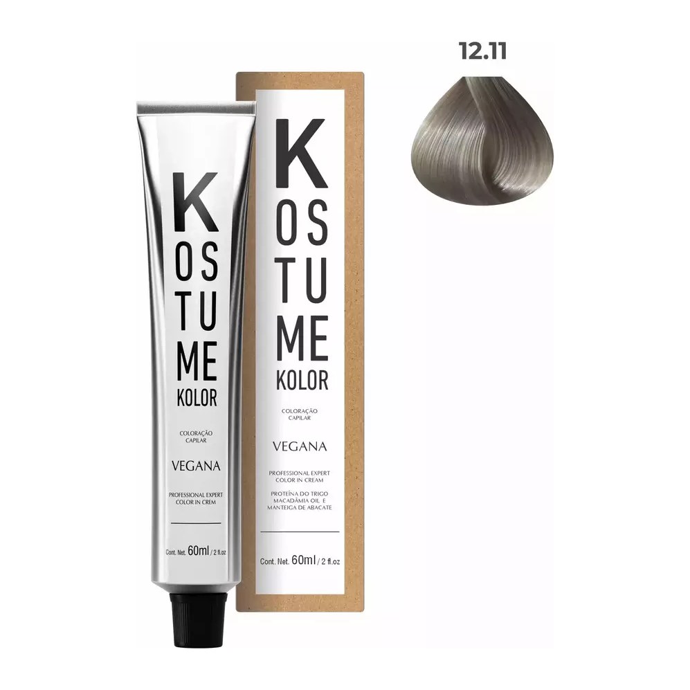 [48692] KOSTUME KOLOR VEGANA  12.11(- 60ML POMO) KOSTUME,COLORACION KOSTUME KOLOR VEGANA