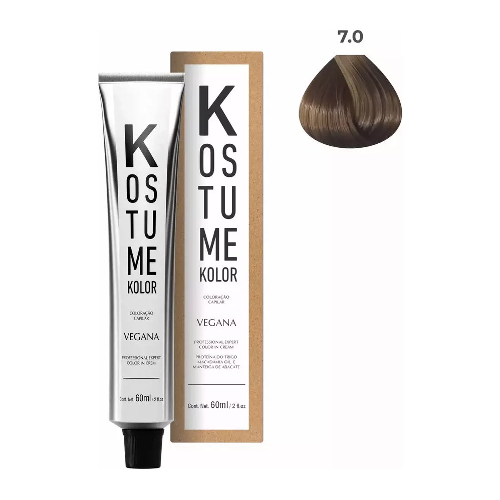 [48680] KOSTUME KOLOR VEGANA  7.0(- 60ML POMO) KOSTUME,COLORACION KOSTUME KOLOR VEGANA