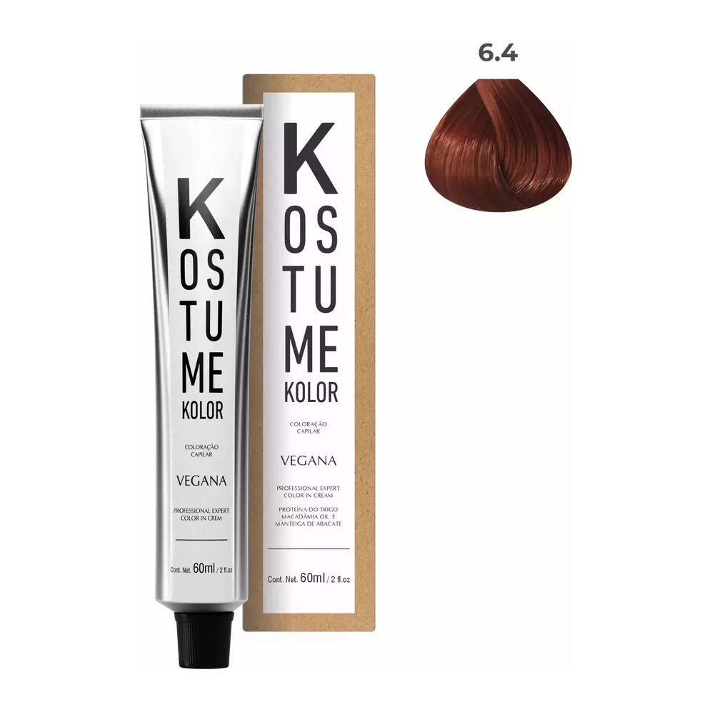 [48674] KOSTUME KOLOR VEGANA  6.4(- 60ML POMO) KOSTUME,COLORACION KOSTUME KOLOR VEGANA