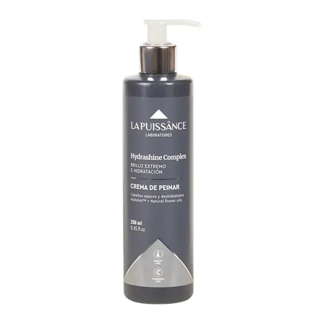 CREMA DE PEINAR BRILLO EXTREMO E HIDRATACION (250 ML - DOSIFICADOR) LA PUISSANCE