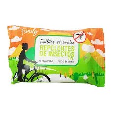 [48764] TOALLITAS  HUMEDAS  REPELENTE DE  INSECTOS FAMILY (10 UND - BOLSA) THELMA Y LOUISE
