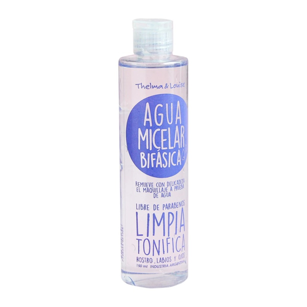 [48835] AGUA MICELAR BIFACICA DESMAQUILLANTE (150 ML - BOTELLA) THELMA Y LOUISE