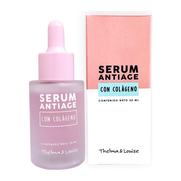 [48826] SERUM ANTIAGE CON COLAGENO  + MANZANILLA Y ALOE VERA (30ML) THELMA Y LOUISE