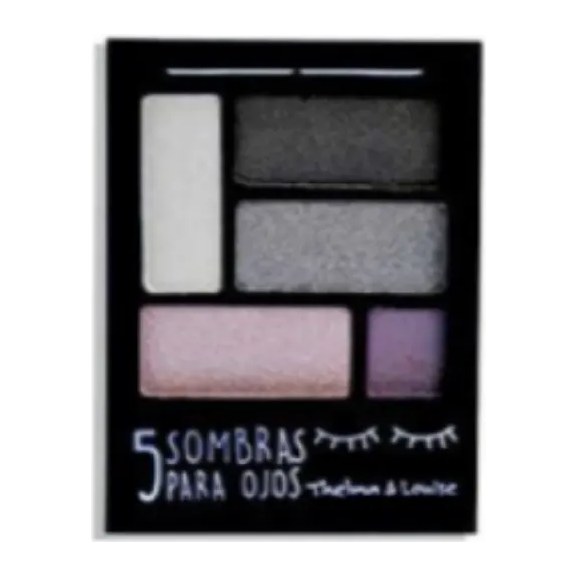 SOMBRA PARA OJOS - 5 TONOS	 (4 GR) THELMA Y LOUISE