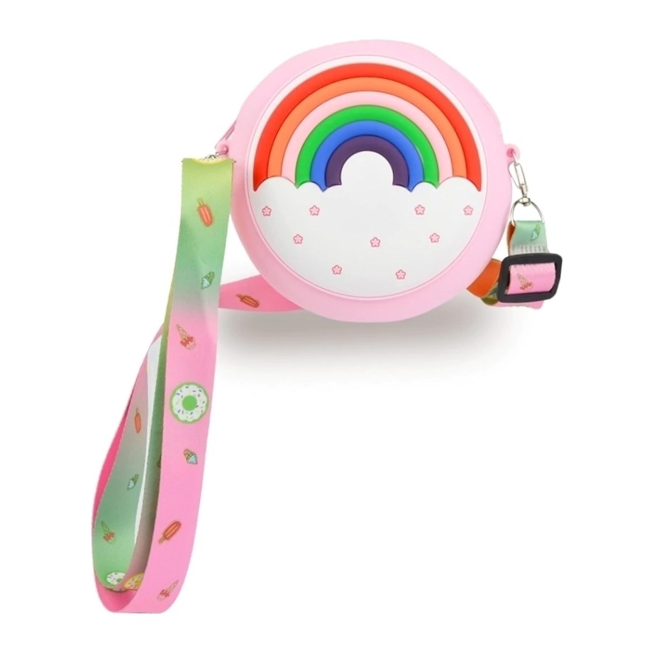 [49187] CARTERITA INFANTIL SILICONA RAINBOW (1 UND - BOLSA) THELMA Y LOUISE