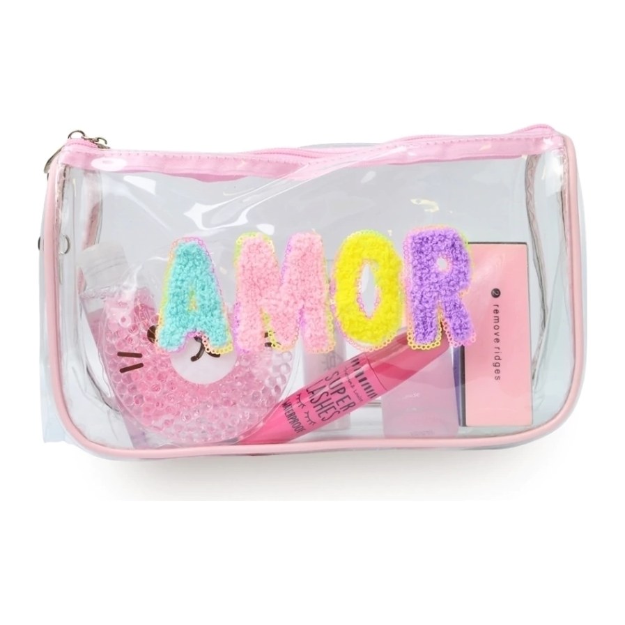 [49172] NECESSAIRE AMOR ROSA (ROSA - 1 UND - BOLSA) THELMA Y LOUISE
