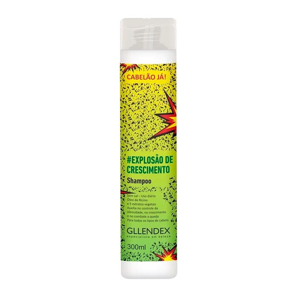 EXPLOSÃO DE CRESCIMENTO SHAMPOO 300 ML (300 ML) GLLENDEX