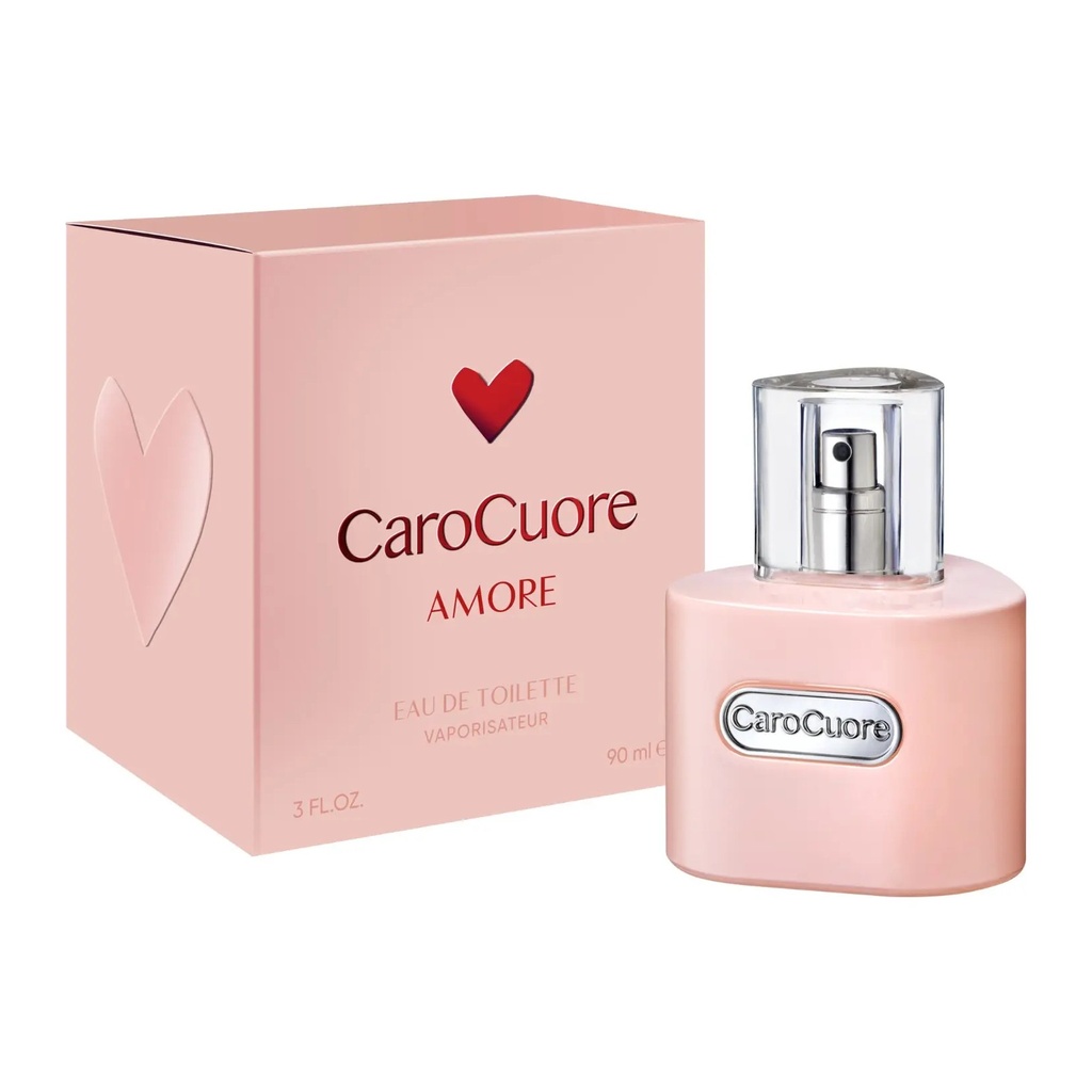 CARO CUORE AMORE EDT VAPORIZADOR (90ML - ESTUCHE) CANNON