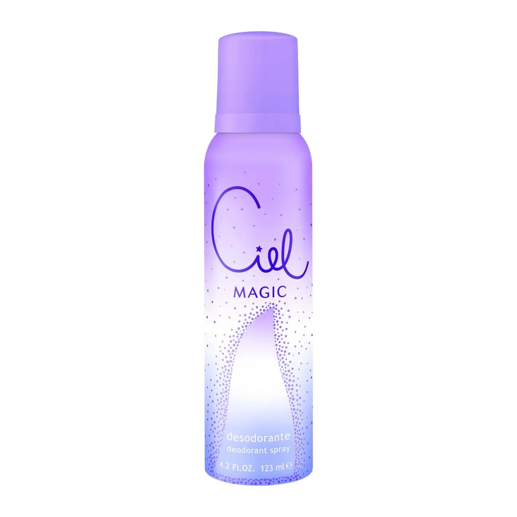 [45285] DESODORANTE AEROSOL CIEL MAGIC (123 ML - FRASCO) CANNON