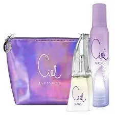 [44234] BOLSITO NESSESAIRE TORNAZOLADO CIEL MAGIC (EDP 50 ML + DESODORANTE 123 ML) (2UNIDADES - BOLSITO) CANNON