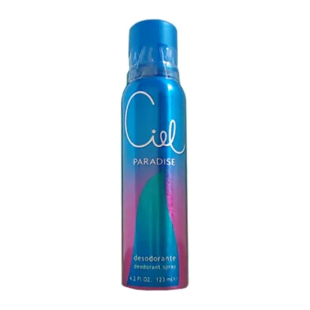[35244] DESODORANTE AEROSOL CIEL PARADISE 123 ML (123 ML - AEROSOL) CANNON