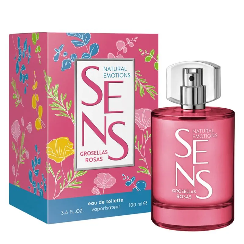 SENS NATURAL GROSELLAS ROSAS EDT (100 ML - CAJA) CANNON