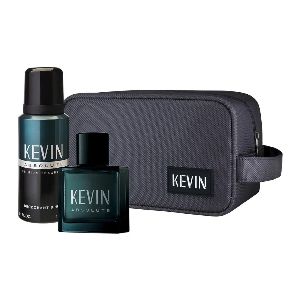 [47929] ESTUCHE KEVIN ABSOLUTE 100 ML +DEO 150ML (2 UND - BOLSA) CANNON