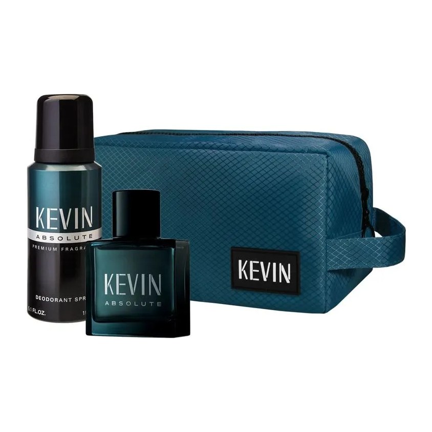 [44235] BOLSITO NESSESAIRE KEVIN ABSOLUTE (EAU 60 ML + DESODORANTE 150 ML) (2UNIDADES - BOLSITO) CANNON