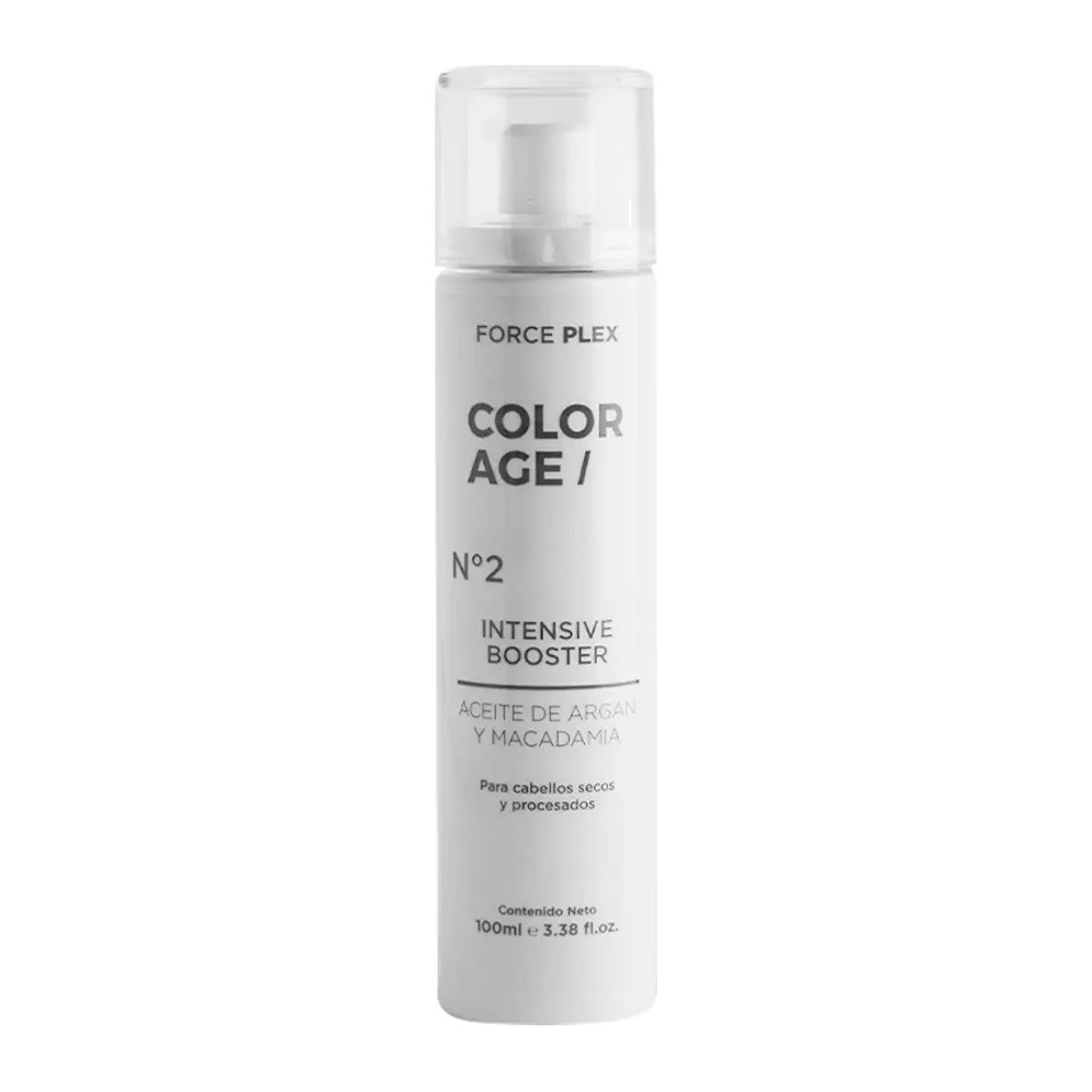 Force Plex INTENSIVE BOOSTER CON ACEITE DE ARGAN Y MACADAMIA (100 ML - FRASCO) COLOR AGE