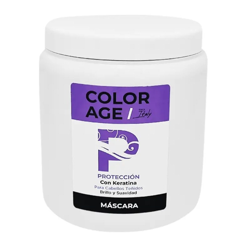 PROTECCION COLOR MASCARA C/ KERATINA (1000 ML - FRASCO) COLOR AGE