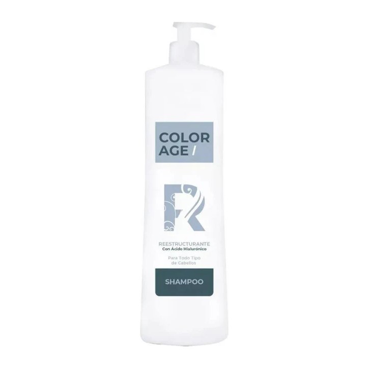 SHAMPOO CON ACIDO HIALURONICO (1000 ML - FRASCO) COLOR AGE