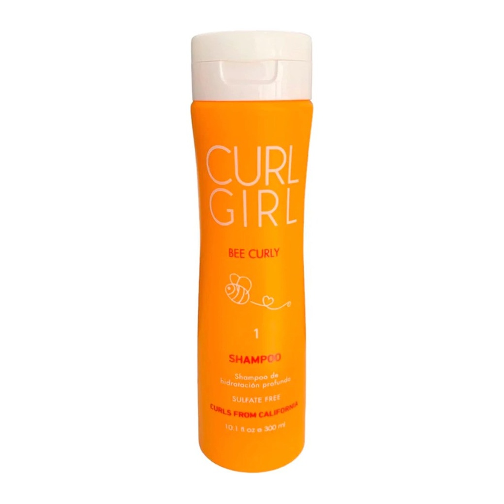 [45599] BEE CURLY SHAMPOO  (300 ML - FRASCO) CURL GIRL