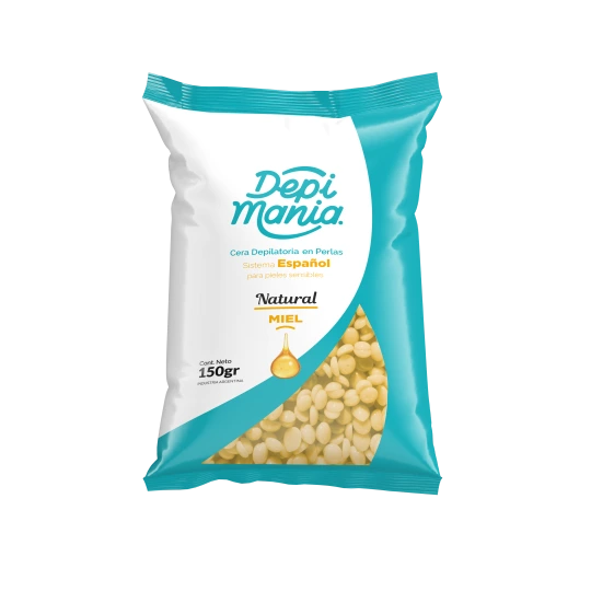 [48100] CERA EN PERLAS NATURAL (150 GRS.) DEPIMANIA