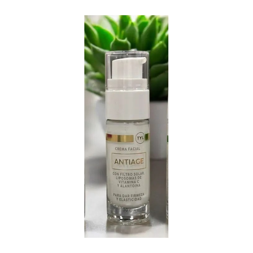 [49415] CREMA FACIAL CON FILTRO SOLAR LIPOSOMA DE VITAMINA C Y ALANTOINA   30GRS. THELMA Y LOUISE