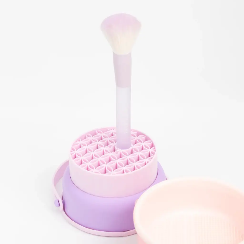 [49597] LIMPIADOR Y ORGANIZADOR DE BROCHAS DE MAQUILLAJE CITY GIRL
