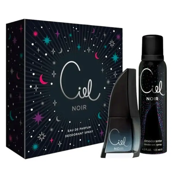 [50003] ESTUCHE LIBRO CIEL NOIR (EDP X 50 ML. + DESOD AER X 123) CANNON
