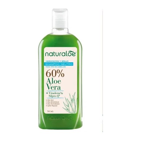 SHAMPOO NEUTRO (HIDRATACION Y BRILLO ) TODO TIPO DE CABELLO 360 ML. SISCOM