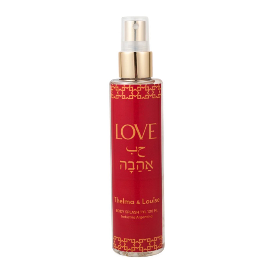 [50140] BODY PLASH ARABE LOVE (ROJO 100 ML.) THELMA Y LOUISE