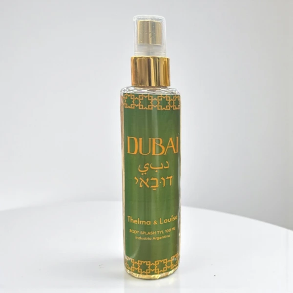 [50142] BODY PLASH ARABE DUBAI (VERDE 100 ML.) THELMA Y LOUISE