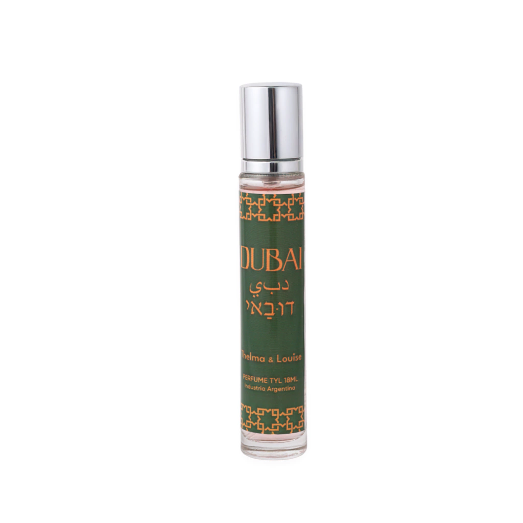 [50143] BODY PLASH ARABE  DUBAI (VERDE 18 ML.) THELMA Y LOUISE