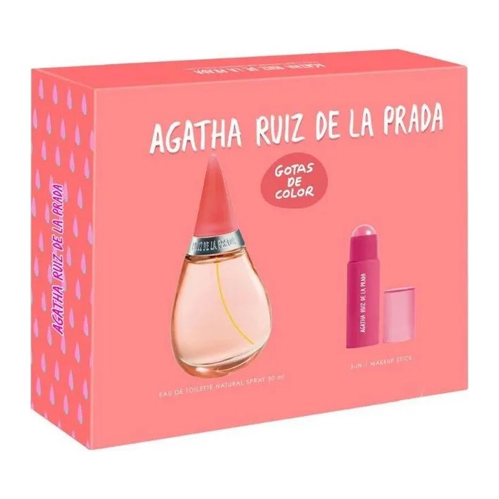 GOTAS DE COLOR FEM EDT COFRE DDM (100 - ESTUCHE) AGATHA RUIZ DE LA PRADA