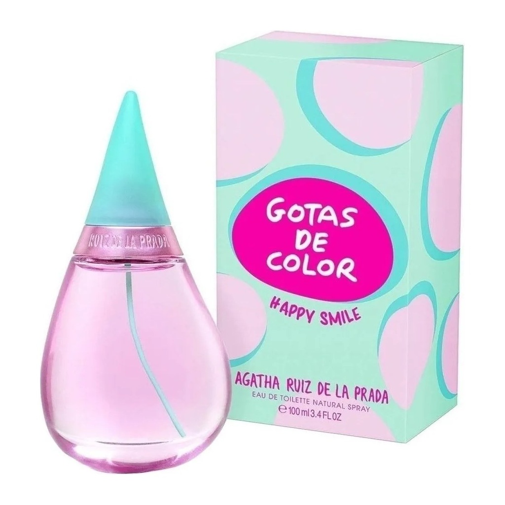 GOTAS DE COLOR HAPPY SMILE EDT (100 ML) AGATHA RUIZ DE LA PRADA