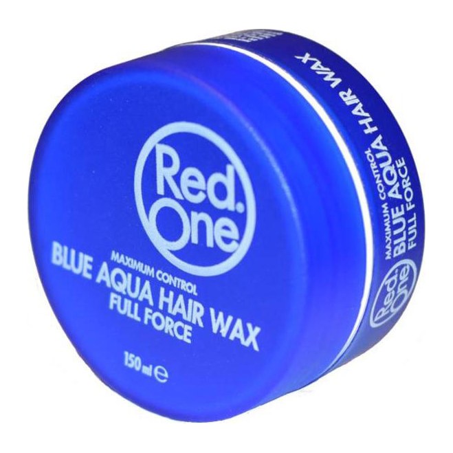 [50254] HAIR WAX RED ONE AQUA HAIR WAX FULL FORCE BLUE 150 ML RED ONE