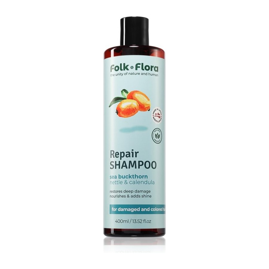 SHAMPOO REPARADOR ESPINO AMARILLO 400ML BEAUTY JAR