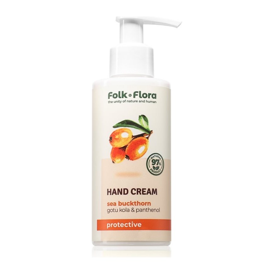 CREMA DE MANOS PROTECTORA C/ESPINO AMARILLO 150ML BEAUTY JAR
