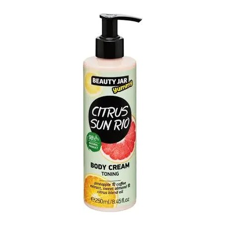 [50278] CREMA CORPORAL CÍTRICA 250ML BEAUTY JAR