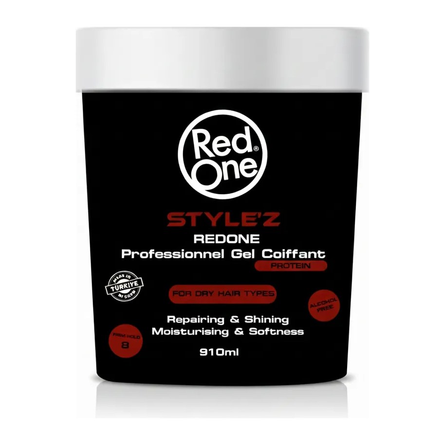 [50324] RED ONE STYLE´Z PROFESSIONAL HAIR GEL (PROTEIN) 910 ML RED ONE